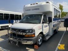 2014 Chevrolet Express G4500 Passenger Bus Runs, Bad Transmission