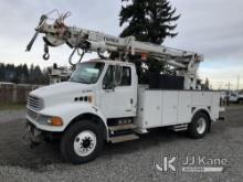 Terex/Telelect C4047, Digger Derrick rear mounted on 2007 Sterling Acterra Utility Truck Runs, Moves