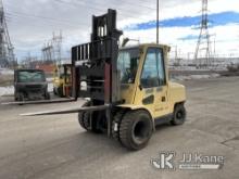 (Fruitland, NM) 2006 Hyster H120XM Pneumatic Tired Forklift Runs, moves, and operates