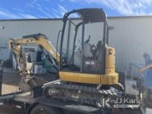 2014 Cat 302.7DCR Mini Hydraulic Excavator Runs & Operates (TRAILER NOT INCLUDED, EXCAVATOR ONLY
