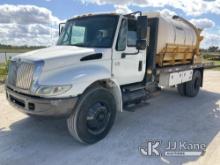2005 International 4300 Flatbed Truck Runs & Moves, Body Damage & Rust)(FL Residents Purchasing Titl
