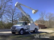 (Graysville, AL) Altec AA55-MH, Material Handling Bucket Truck rear mounted on 2016 International 43
