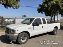(Dixon, CA) 2004 Ford F250 Extended-Cab Pickup Truck Runs & Moves