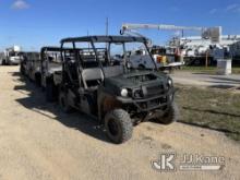 2017 Kawasaki Mule 4x4 Crew Cab Yard Cart No Title) (Not Running, Condition Unknown)
