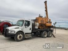 (Coleman, TX) Reedrill/Texoma 330, Pressure Digger mounted on 2014 Freightliner M2 106 6x4 Cab & Cha