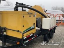 2019 Vermeer LP573SGT Low Profile Vacuum Excavation Unit, trailer mtd Runs and Operates.