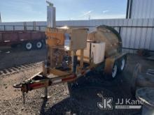 2005 Vactron PMD-00 T/A Vacuum Excavation Trailer Not Running) (Parts Only, Missing Parts) (Operatin