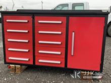 (Jurupa Valley, CA) Unknown Brand Of Rolling Tool Box (New) NOTE: This unit is being sold AS IS/WHER