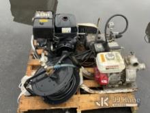 1 Landa Gas Powered Pressure Washer With a Honda Gas Engine Used