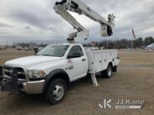 Altec AT40-MH, Articulating & Telescopic Material Handling Bucket Truck mounted behind cab on 2015 R