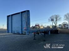 1991 Fontaine FTW-4-8048SLW 48 Ft T/A High Flatbed Trailer