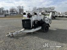 2018 Altec DC1317 Chipper (13in Disc), trailer mtd Not Running, Condition Unknown