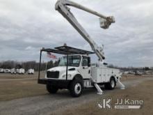 Altec AA55E-MH, Material Handling Bucket Truck rear mounted on 2014 Freightliner M2 106 4x4 Utility 
