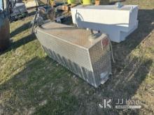 90 Gallon Fuel Transfer Tank w/pump NOTE: This unit is being sold AS IS/WHERE IS via Timed Auction a