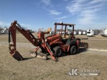 2005 Ditch Witch RT55H Rubber Tired Trencher Runs, Moves & Operates) (Tire Damage