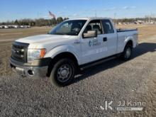 2013 Ford F150 4x4 Extended-Cab Pickup Truck Duke Unit) (Runs & Moves) (Body Damage