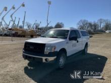 2013 Ford F150 4x4 Extended-Cab Pickup Truck Duke Unit) (Not Running, Condition Unknown