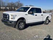 2017 Ford F150 4x4 Crew-Cab Pickup Truck Runs & Moves) (Paint Damage