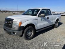 2013 Ford F150 4x4 Extended-Cab Pickup Truck Duke Unit) (Runs & Moves) (ABS Light On