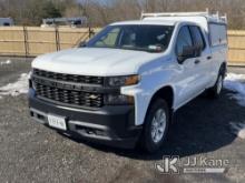 2021 Chevrolet Silverado 1500 4x4 Extended-Cab Pickup Truck Runs & Moves, Body Damage