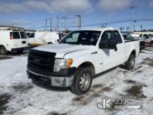 2014 Ford F150 4x4 Extended-Cab Pickup Truck Bad Engine, Runs & Moves, MUST TOW, Body & Rust Damage,