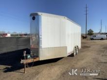 2010 Wells Cargo AS2124W T/A Enclosed Cargo Trailer Towable, Body Damage