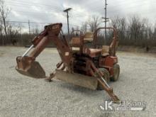 1999 Ditch Witch 3700DD Rubber Tired Trencher Runs & Operates