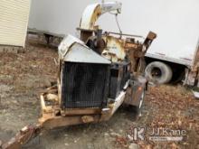 2013 Altec DC1317 Chipper (13in Disc) No Title) (Not Running, Condition Unknown, Rust Damage) (Selle