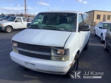 1999 Chevrolet Astro Passenger Van Runs & Moves, Back Door Does Not Open