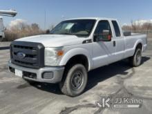 2013 Ford F250 4x4 Extended-Cab Pickup Truck Runs & Moves) (Airbag Light On, Drivers Window Does Not
