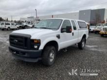 2009 Ford F350 4x4 Extended-Cab Pickup Truck Runs & Moves
