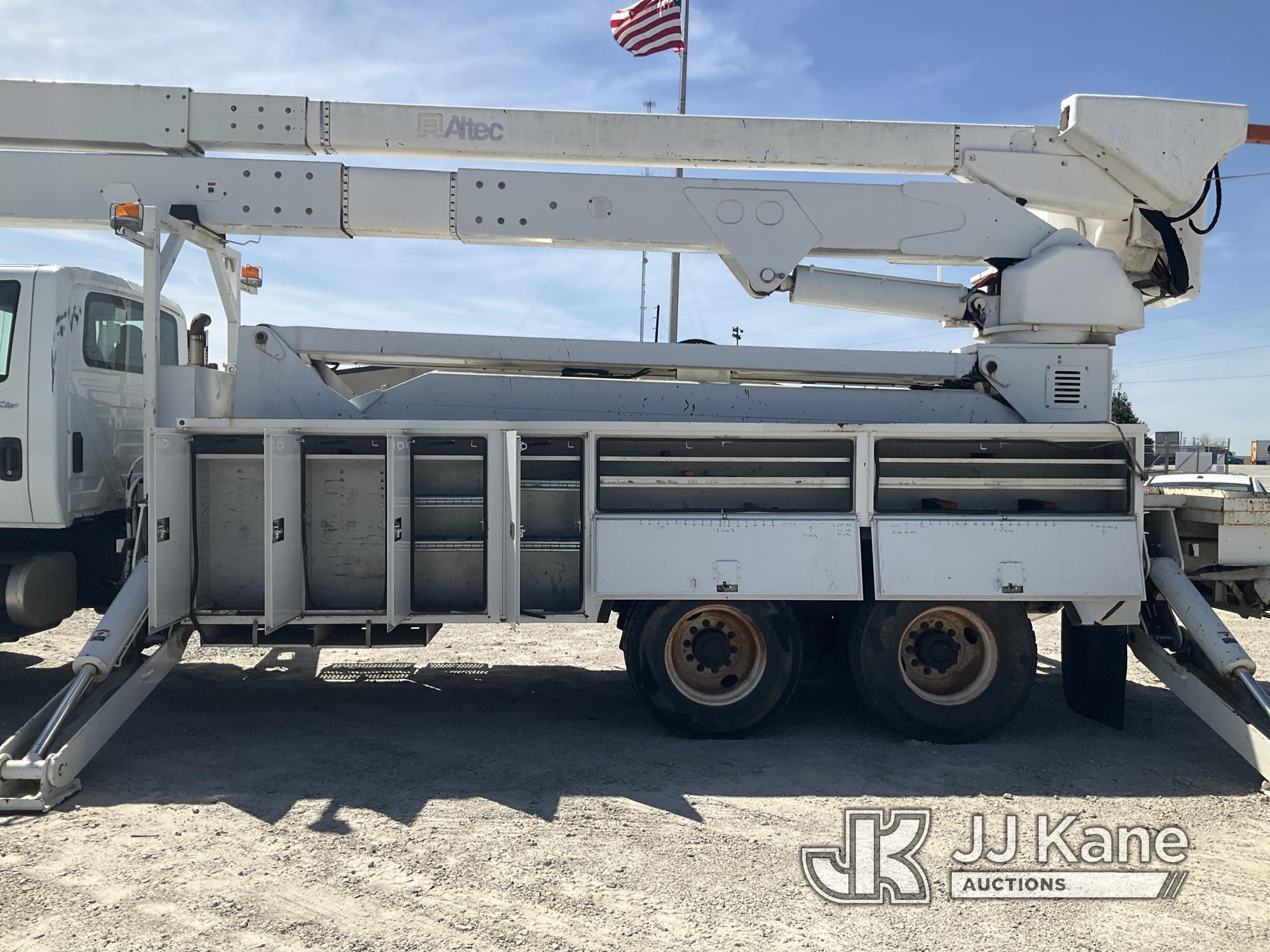 (Villa Rica, GA) Altec A77T-E93, Elevator Bucket Truck rear mounted on 2012 International 7400 6x6 U