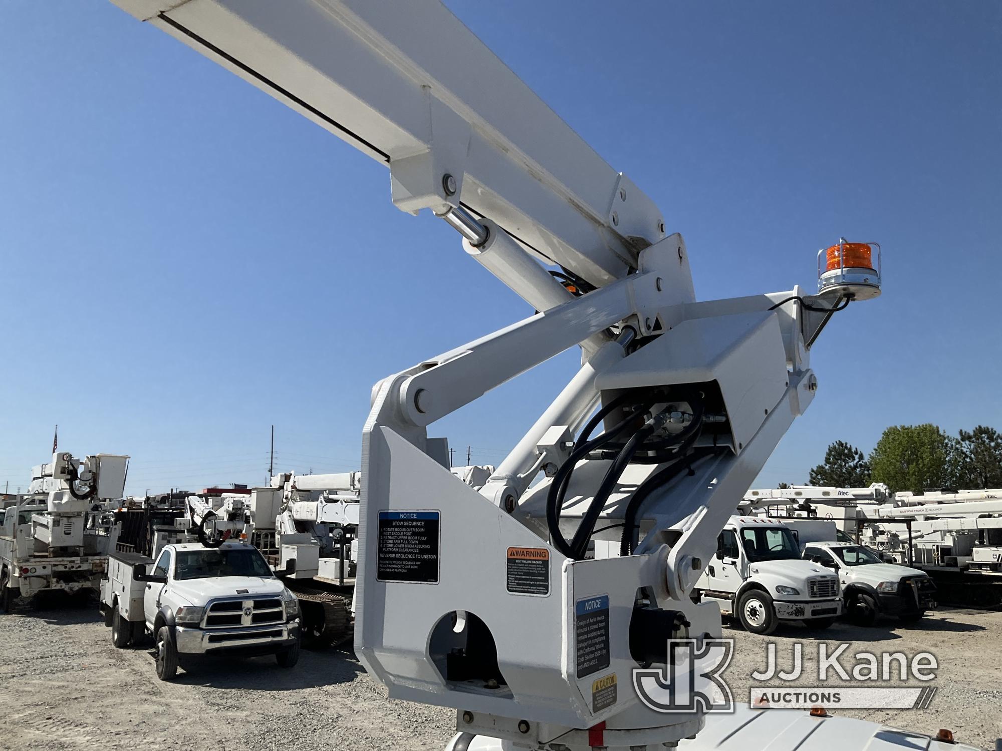 (Villa Rica, GA) Altec AT235, Articulating & Telescopic Non-Insulated Bucket Truck mounted behind ca