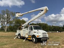 (Fayetteville, NC) Altec AA55E-MH, Material Handling Bucket Truck rear mounted on 2009 Sterling Acte