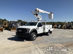 (Villa Rica, GA) Altec AT235, Articulating & Telescopic Non-Insulated Bucket Truck mounted behind ca