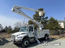 (Roxboro, NC) Altec AA55-MH, Material Handling Bucket Truck rear mounted on 2016 Freightliner M2 106