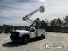 (Villa Rica, GA) Altec AT37G, Articulating & Telescopic Bucket Truck mounted behind cab on 2016 Ford
