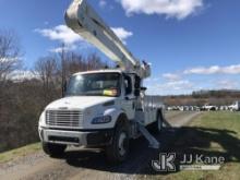 (Mount Airy, NC) Altec AA55, Material Handling Bucket Truck mounted behind cab on 2015 Freightliner