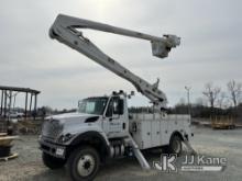 (Roxboro, NC) Altec AA55-MH, Material Handling Bucket Truck rear mounted on 2018 International 7300