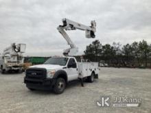 (Villa Rica, GA) Altec AT40M, Articulating & Telescopic Material Handling Bucket Truck mounted behin