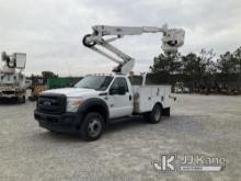 (Villa Rica, GA) Altec AT37G, Articulating & Telescopic Bucket Truck mounted behind cab on 2016 Ford