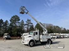 (Chester, VA) Altec A40P, Telescopic Non-Insulated Cable Placing Bucket Truck rear mounted on 2012 K