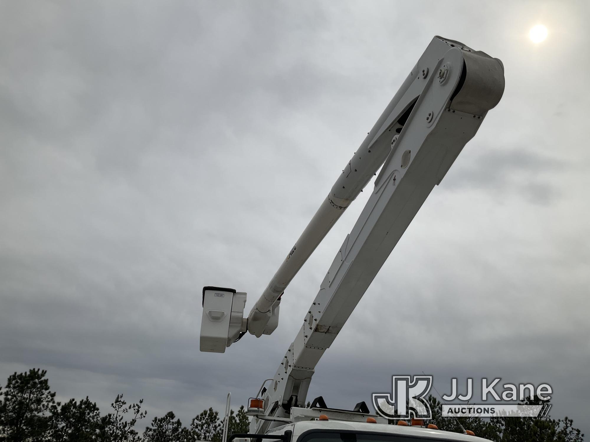 (Villa Rica, GA) Altec AN55E, Material Handling Bucket Truck rear mounted on 2016 Freightliner M2 10