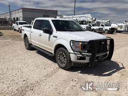 (Odessa, TX) 2019 Ford F150 4x4 Crew-Cab Pickup Truck Runs & Drives) (Rear Passenger Door Does Not O