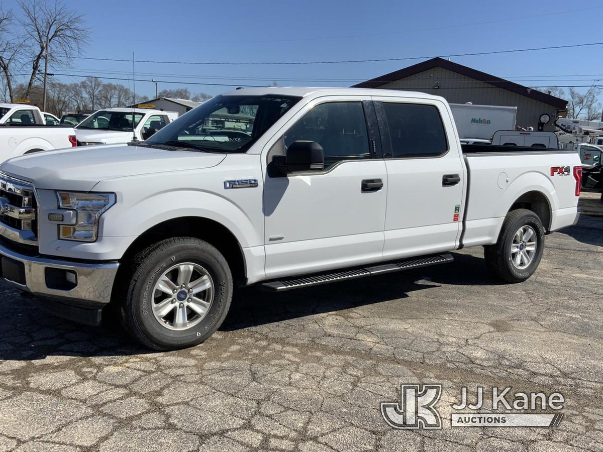 (South Beloit, IL) 2017 Ford F150 4x4 Crew-Cab Pickup Truck Runs & Moves