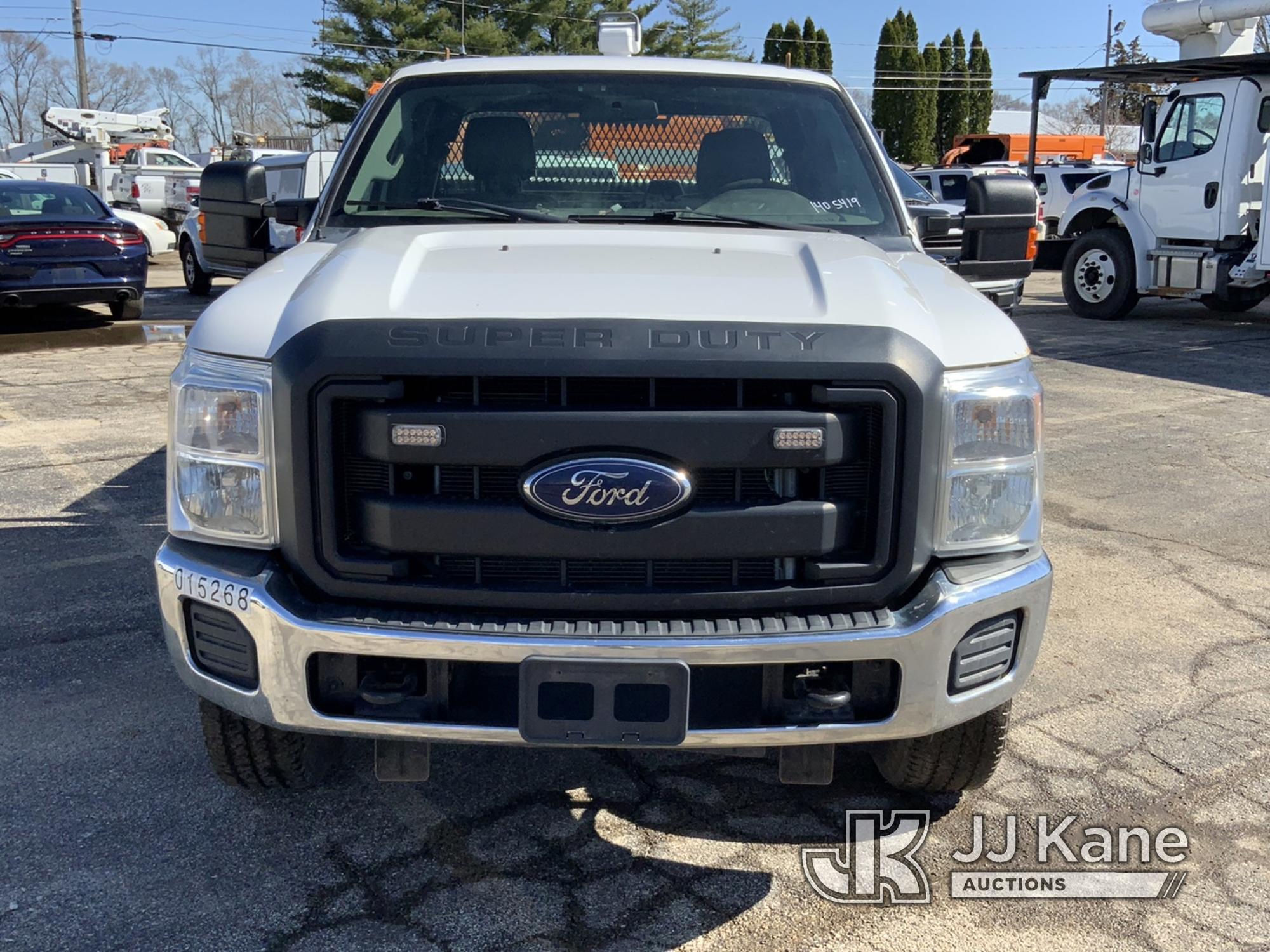 (South Beloit, IL) 2016 Ford F250 4x4 Extended-Cab Pickup Truck, with Go Light, Bulkhead and Weather