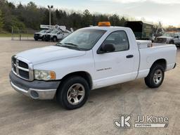 (Conway, AR) 2002 Dodge Ram 1500 Pickup Truck Runs & Moves) (Jump To Start, Damaged dashboard).