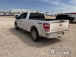 (Odessa, TX) 2021 Ford F150 4x4 Crew-Cab Pickup Truck Runs & Moves, 4WD System Needs Service, Tailga