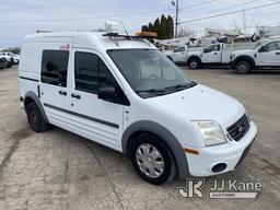 (South Beloit, IL) 2012 Ford Transit Connect Mini Cargo Van Not Running, No Crank, Condition Unknown