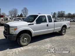 (Hawk Point, MO) 2016 Ford F250 4x4 Extended-Cab Pickup Truck Non Running, Power To Dash, Cranks Wil